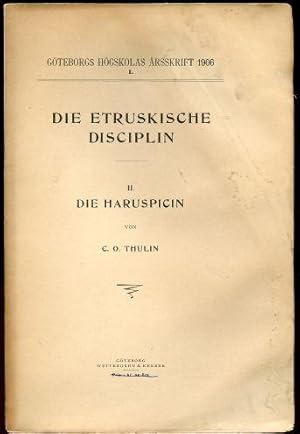 Seller image for Die Etruskische Disciplin II. Die Haruspicin for sale by Leaf and Stone Books