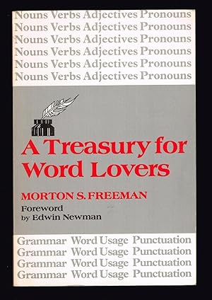 Bild des Verkufers fr A Treasury for Word Lovers (The Professional Writing Series) zum Verkauf von Ray Dertz