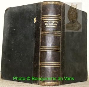 Bild des Verkufers fr Lehrbuch der darstellenden Geometrie. 2 Bnden in 1 Band. Mit zahlreichen Figuren in Text. zum Verkauf von Bouquinerie du Varis