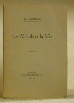 Image du vendeur pour Le Meuble et la Vie. mis en vente par Bouquinerie du Varis
