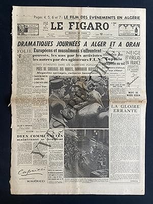 LE FIGARO-N°5062-LUNDI 12 DECEMBRE 1960