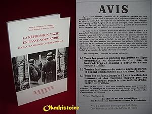 Seller image for La Rpression Nazie en Basse-Normandie pendant la Seconde Guerre mondiale for sale by Okmhistoire