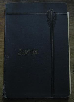 Konvolut von etwa 30 Zeugnissen und anderen Dokumenten. Enthalten: originale Schulzeugnisse 1928 ...