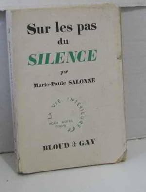 Seller image for Sur les pas du silence for sale by crealivres