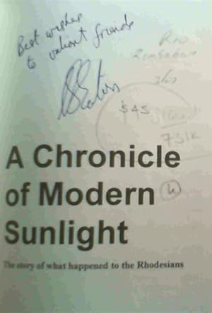 A Chronicle of Modern Sunlight