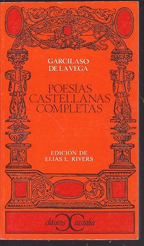 Seller image for POESIAS CASTELLANAS COMPLETAS 6EDICION poesia for sale by CALLE 59  Libros