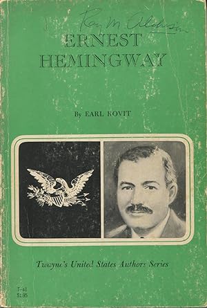 Seller image for Ernest Hemingway for sale by Kenneth A. Himber