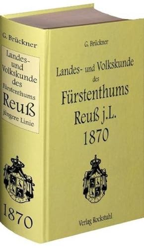 Bild des Verkufers fr Landes- und Volkskunde des Frstentums Reu jngere Linie 1870 zum Verkauf von AHA-BUCH GmbH