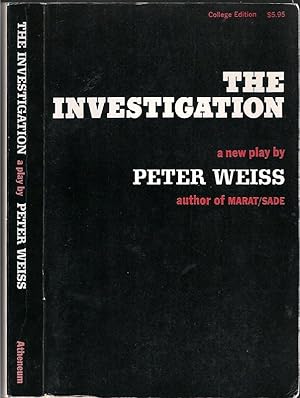 Imagen del vendedor de Investigation, the (the play) a la venta por DR Fine Arts