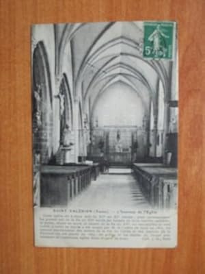 Image du vendeur pour CPA : SAINT-VALERIEN (Yonne) l'intrieur de l'Eglise mis en vente par KEMOLA