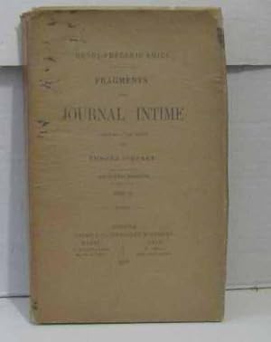 Seller image for Fragments d'un journal intime tome II for sale by crealivres