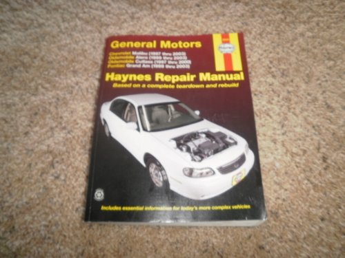 Imagen de archivo de Haynes Repair Manual General Motors (Haynes Repair Manuel General Motors) a la venta por HPB-Ruby