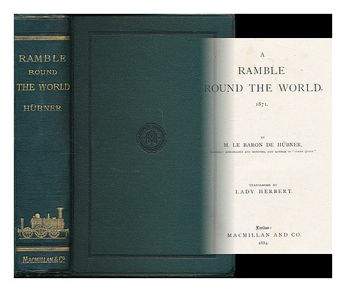 Imagen de archivo de A Ramble Round the World 1871 a la venta por Devils in the Detail Ltd