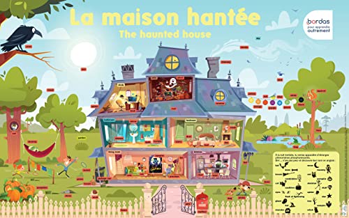 Stock image for Les Posters phosphorescents - La Maison hante for sale by Ammareal