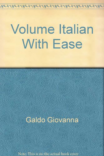 3135410002034: VOLUME ITALIAN WITH EASE (SANS PEINE)