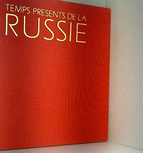 Beispielbild fr Temps present de la russie zum Verkauf von Ammareal