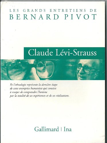 Stock image for Les grands entretiens de Bernard Pivot : Claude L vi-Strauss (DVD) for sale by LIVREAUTRESORSAS