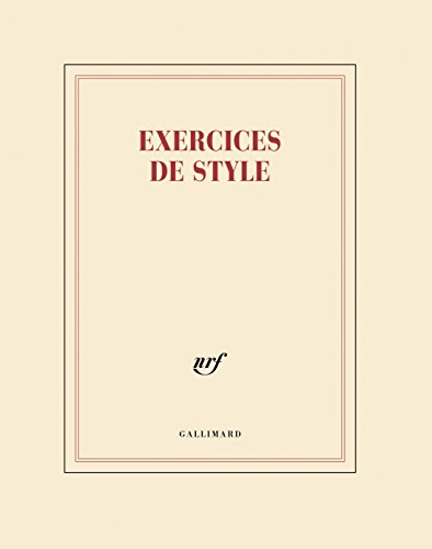 Stock image for Exercices de style for sale by Arnaud Nice