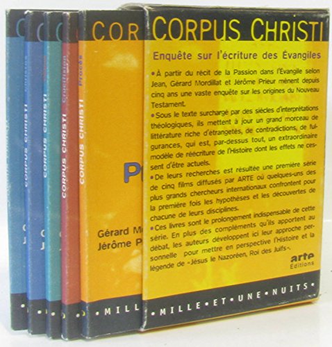 Beispielbild fr Coffret 5 Corpus Christi zum Verkauf von Hamelyn