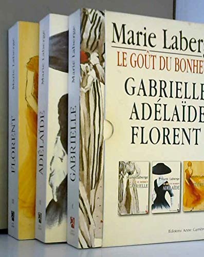 Beispielbild fr Coffret Le Got du Bonheur : Florent - Adlade - Gabrielle zum Verkauf von medimops