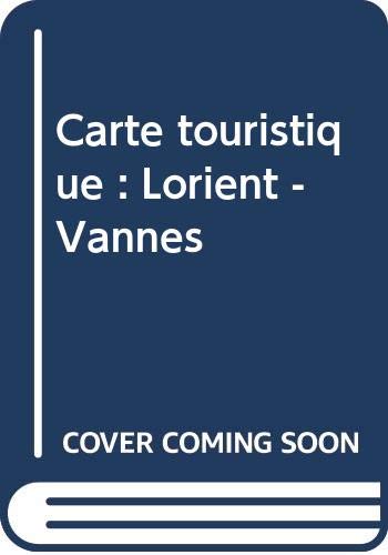 Stock image for Carte touristique : Lorient - Vannes for sale by medimops