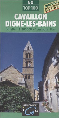 Stock image for Carte touristique : Cavaillon - Digne Les Bains for sale by medimops