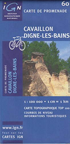 Stock image for Carte touristique : Cavaillon - Digne-les-Bains for sale by medimops
