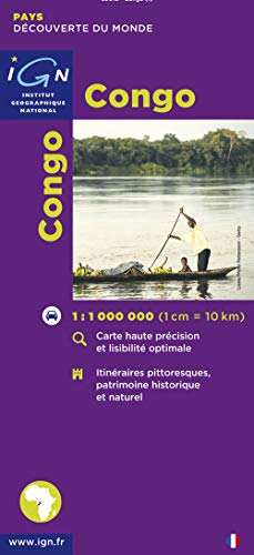 3282118501519: Carte routire : Congo