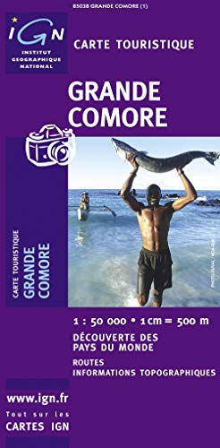 3282118503810: Archipel des Comores - Grande Comore (Carte routire au 1 : 50 000)