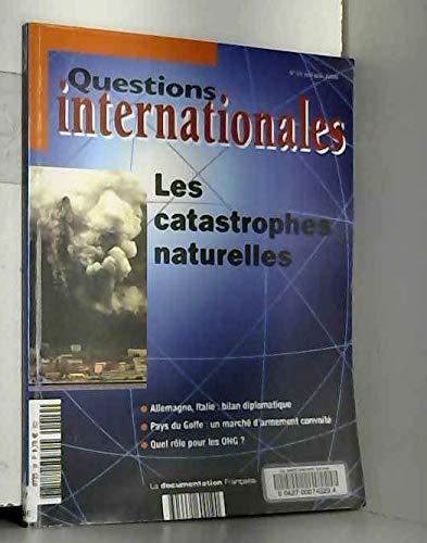 Beispielbild fr Les catastrophes naturelles n 19 mai-juin 2006 zum Verkauf von Ammareal