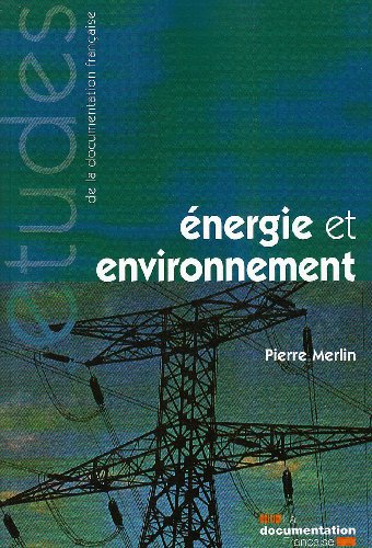 Beispielbild fr Energie et environnement (n.5278-79) zum Verkauf von Ammareal