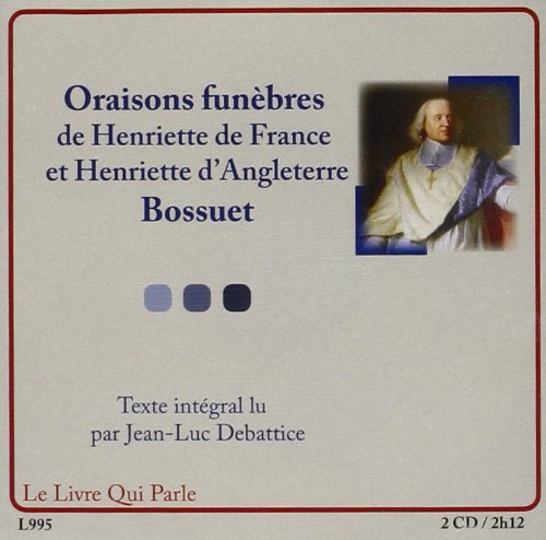 Beispielbild fr ORAISONS FUNEBRES 2 CD zum Verkauf von Librairie La Canopee. Inc.