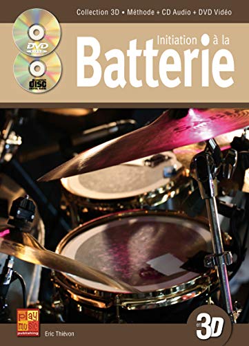 Imagen de archivo de Thievon Eric Initiation A La Batterie En 3D Drums Book/Cd/Dvd French a la venta por medimops