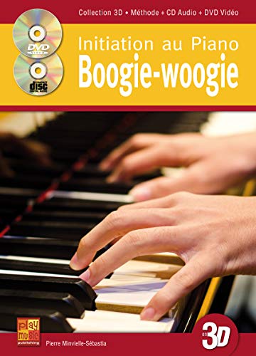 Beispielbild fr Initiation au piano boogie-woogie en 3D (1 Livre + 1 CD + 1 DVD) zum Verkauf von medimops