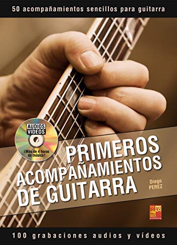 3555111204092: Primeros acompaamientos de guitarra - 1 Libro + 1 Disco (Audios/Vdeos)