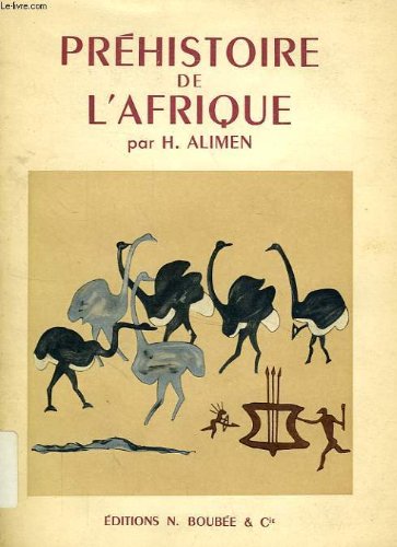 Imagen de archivo de Prehistoire de l'afrique a la venta por LIVREAUTRESORSAS