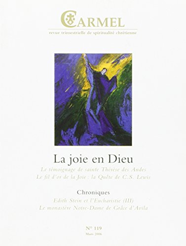 Beispielbild fr La joie en Dieu zum Verkauf von Ammareal