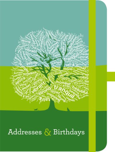 Beispielbild fr Green Address & Birthday Book DOMINIQUE VARI zum Verkauf von medimops