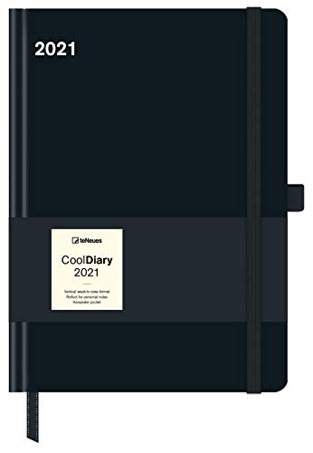 Beispielbild fr Black/Black 2021 - Diary - Buchkalender - Taschenkalender - 16x22: Cool Diary zum Verkauf von medimops