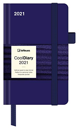 Beispielbild fr Blue 2021 - Diary - Buchkalender - Taschenkalender - 9x14: Cool Diary zum Verkauf von medimops