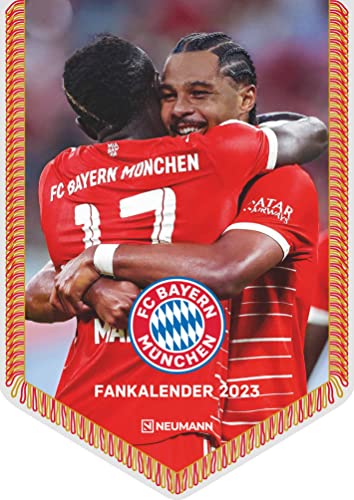 Beispielbild fr FC Bayern Mnchen 2023 - Mini-Bannerkalender - Fan-Kalender - Fuball-Kalender - 21x29,7 - Sport: Fan-Kalender - Fuball-Kalender zum Verkauf von medimops