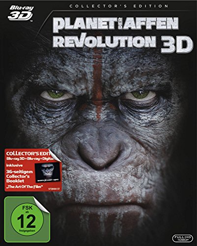 Stock image for Planet der Affen - Revolution [3D Blu-ray] [Collector's Edition] for sale by Antiquariat Armebooks