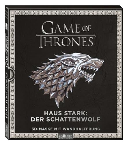 Beispielbild fr Game of Thrones - Haus Stark: Schattenwolf: 3D-Maske mit Wandhalterung zum Verkauf von medimops