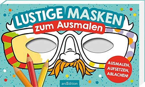 Beispielbild fr Lustige Masken zum Ausmalen zum Verkauf von PBShop.store US