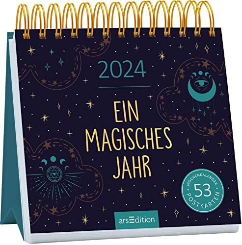 Beispielbild fr Postkartenkalender 2024 Ein magisches Jahr: Wochenkalender 2024, 53 Postkarten fr magische Momente zum Verkauf von medimops