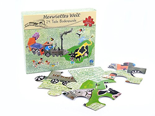 Beispielbild fr Henriettes Welt Bodenpuzzle 24Teile: Henriette Bimmelbahn zum Verkauf von medimops