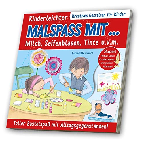 Beispielbild fr Kinderleichter Malspa . mit Milch, Seifenblasen, Tinte u. v. m. zum Verkauf von medimops