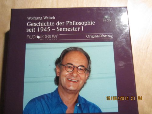 Beispielbild fr Geschichte der Philosophie seit 1945 - Semester 1 zum Verkauf von medimops