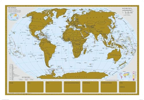 Beispielbild fr Scratchmap/Rubbelkarte THE WORLD zum Verkauf von Blackwell's