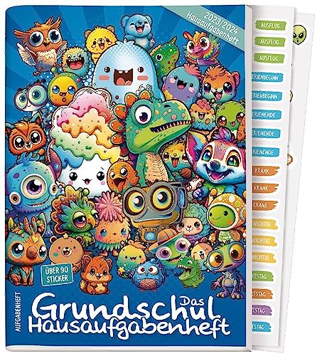 Beispielbild fr Das Grundschul-Hausaufgabenheft 23/24 A5 zum Verkauf von medimops